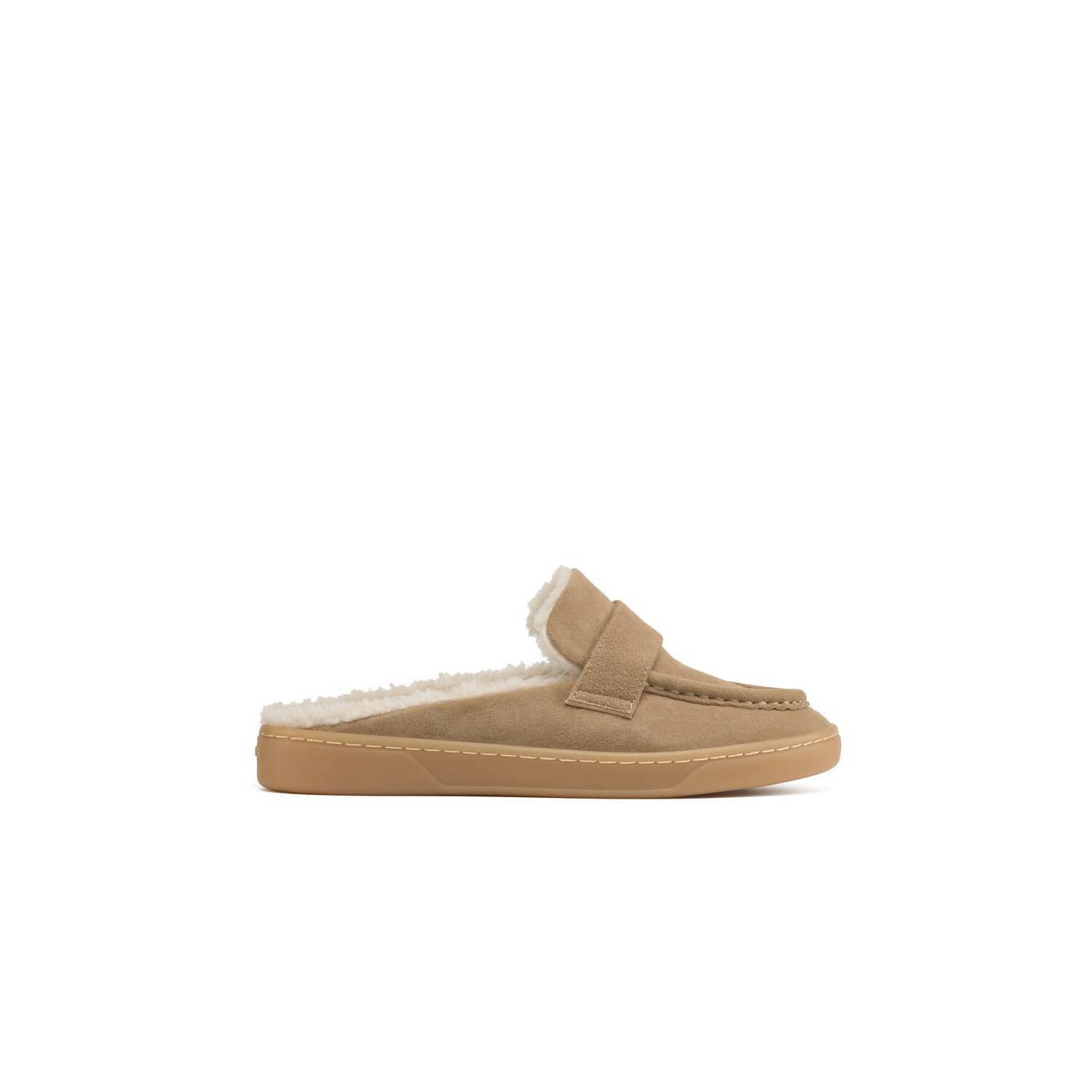 New J/Slides Women's Hudson Mule In Taupe Suede